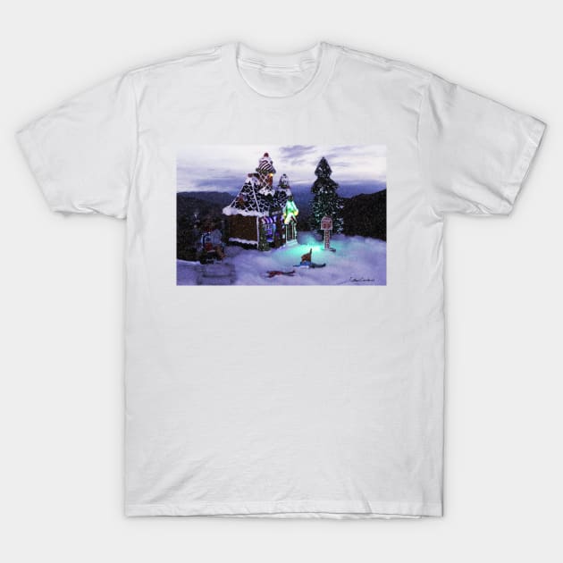 Winter Wonderland Snow Scene 2020 T-Shirt by ButterflyInTheAttic